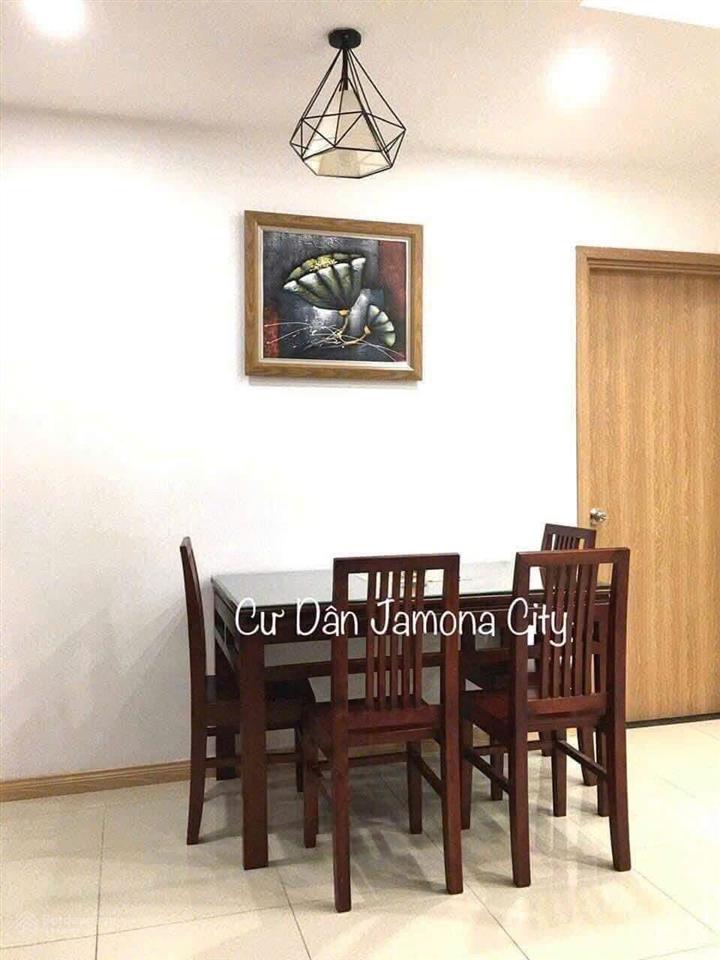 0909 686 *** cho thuê jamona city 2pn 2wc 73m2 full nội thất chỉ 10tr