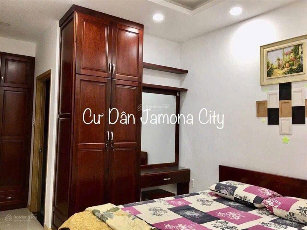 0909 686 *** cho thuê jamona city 2pn 2wc 73m2 full nội thất chỉ 10tr