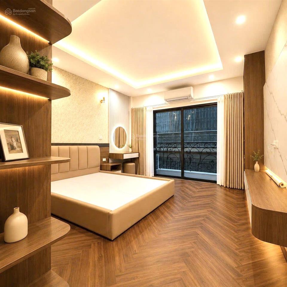 Bán nhà đẹp mới tinh, thang máy, lô góc, ô tô gần phố võng thị, llq 45m2 x 6t, không quy hoạch