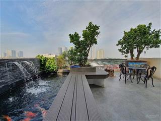 Mặt phố trần vỹ  tòa văn phòng  kết hợp ở bể bơi vô cực  120m. 10 tầng. mt 7.8m