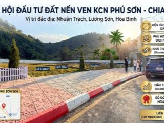 Chỉ 5tr/m sở hữu đất nền ven khu công nghiệp nhuận trạch