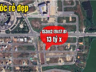 Rẻ đẹp, bán đất lô góc 2 mặt tiền fpt, 153.5m2 (13.9 tỷ) ngay nam kỳ khởi nghĩa