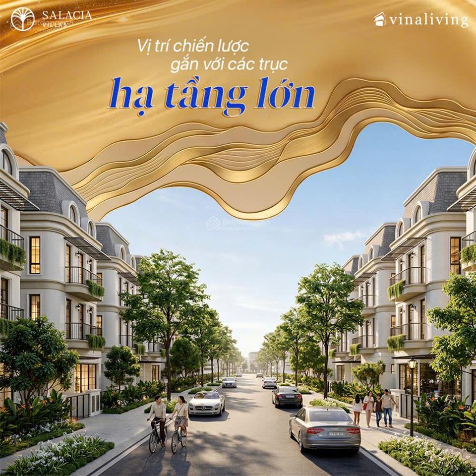 Chỉ 480 triệu (10%) sở hữu nhà phố 1 trệt, 3 lầu (ngang 5m) tại salacia villas, tân thành, tp.hcm