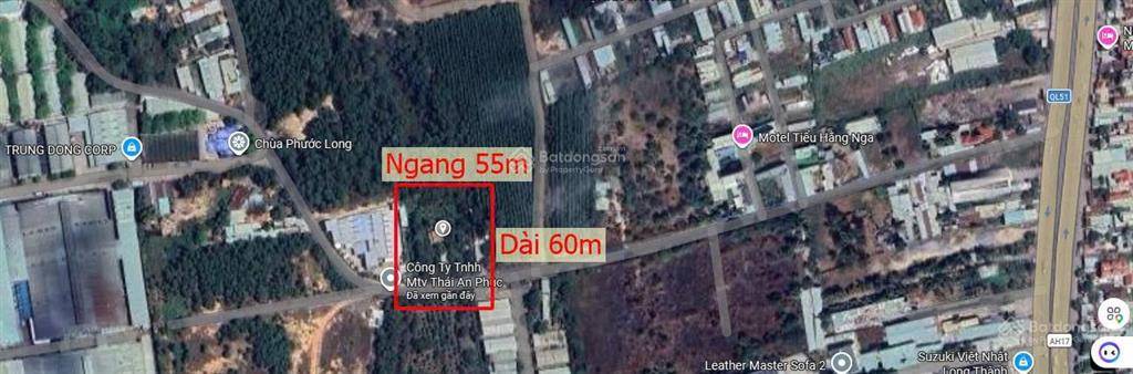 Bán trang trại 3.468m2, 20 tỷ vnd tại quốc lộ 51, tam phước, thành phố đồng nai