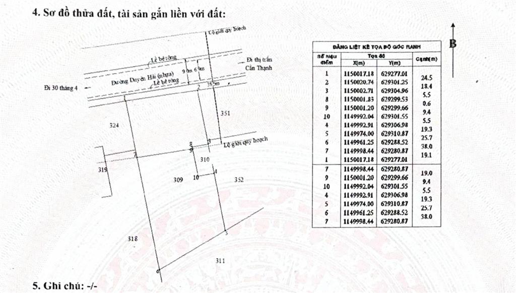 Bán 1226,8 m2 đất mặt tiền đường duyên hải  liền kề khu đô thị lấn biển vinhomes paradise cần giờ