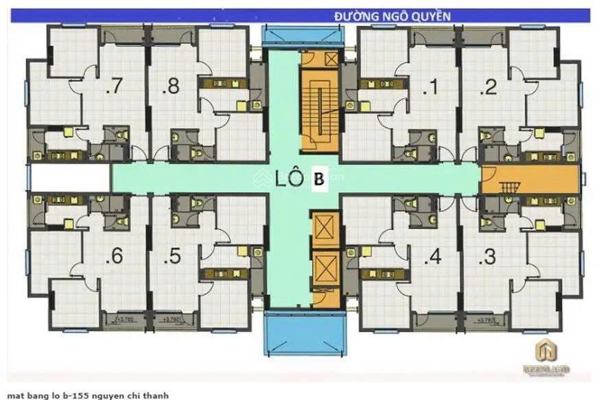 Bán căn góc cc 2pn 60.4m2, giá 4 tỷ, tại cc 155 nguyễn chí thanh, quận 5, tp.hcm, uy tín