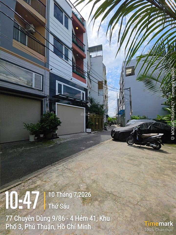 Bán nhà phố 2 mặt tiền hxh, 5 tấm ngang 4,7m (nở hậu 5m) tại 1565 huỳnh tấn phát, phú thuận (q7 cũ)