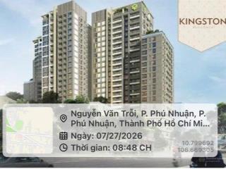 Bán căn hộ chung cư shr, 2pn, 2wc, full nội thất tại kingston residence, liền kề sân bay tsn