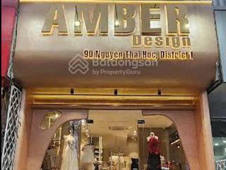 Cho thuê gấp tầng trệt nhà mặt phố 90 nguyễn thái học, 36 triệu, 60m2 (5x12 tầng trệt)