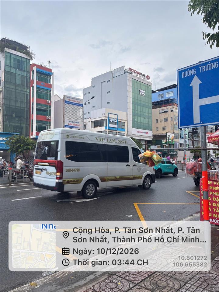 Cho thuê nhà mặt phố 5 tầng tại 83 cộng hòa, 50 triệu, 88m2 đất, 8pn, 5wc, vỉa hè 5m