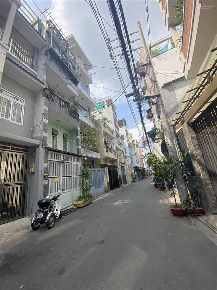 Ngang 5m  nguyên căn 4 tầng hẻm xe hơi khu huỳnh văn bánh  nguyễn văn trỗi