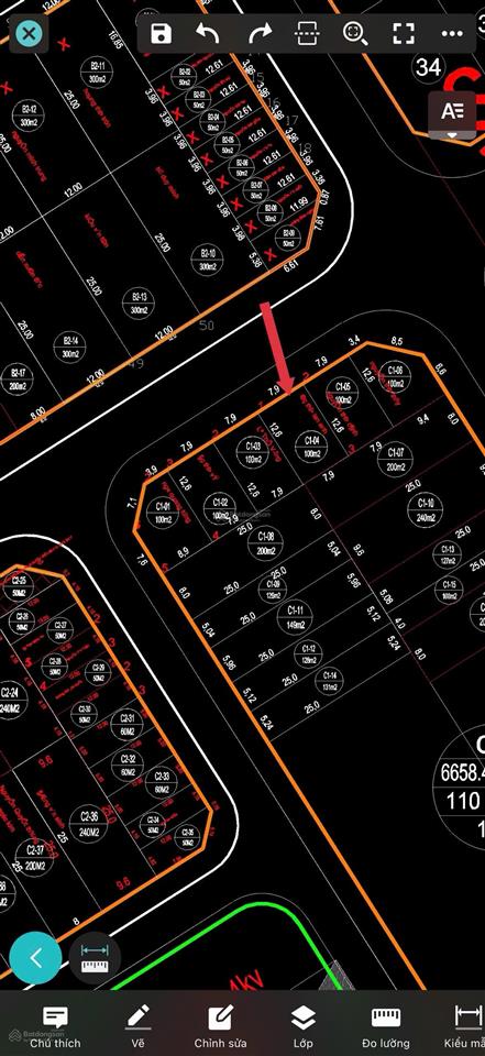 Bán gấp lô đất 100m2 tđc bình yên (hòa lạc) mặt tiền gần 8m