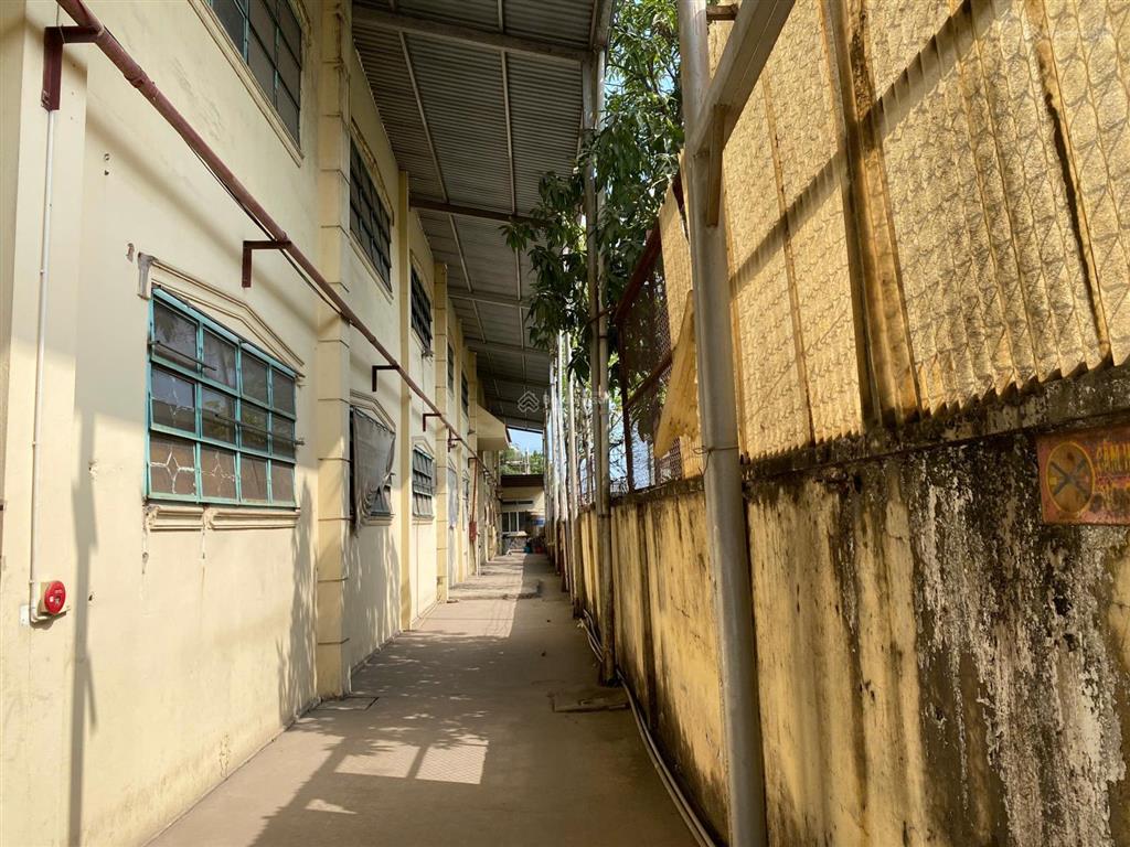 Cho thuê dt xưởng 1800m2/tổng kv 2600m2  tân tạo, có pccc tự động, cont vào 24h