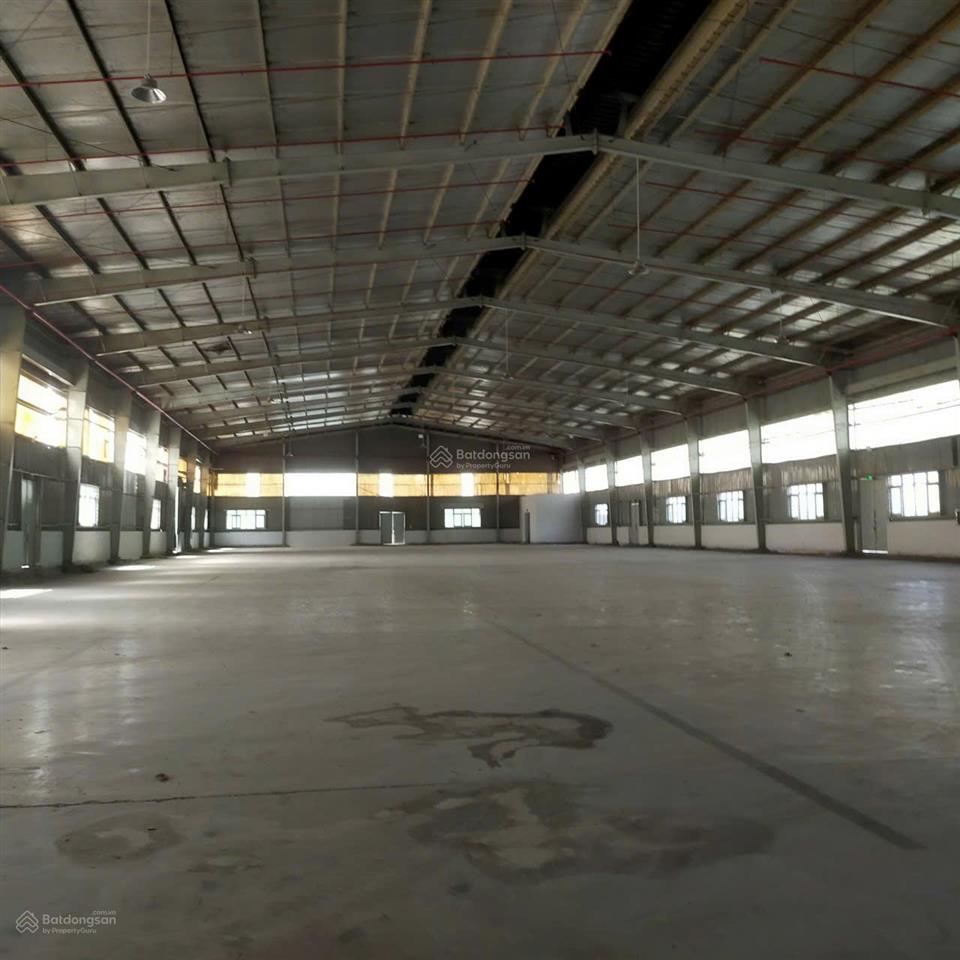 Cho thuê dt xưởng 4.000m2/tổng 6.000m2  tân tạo, có pccc tự động, cont vào 24h