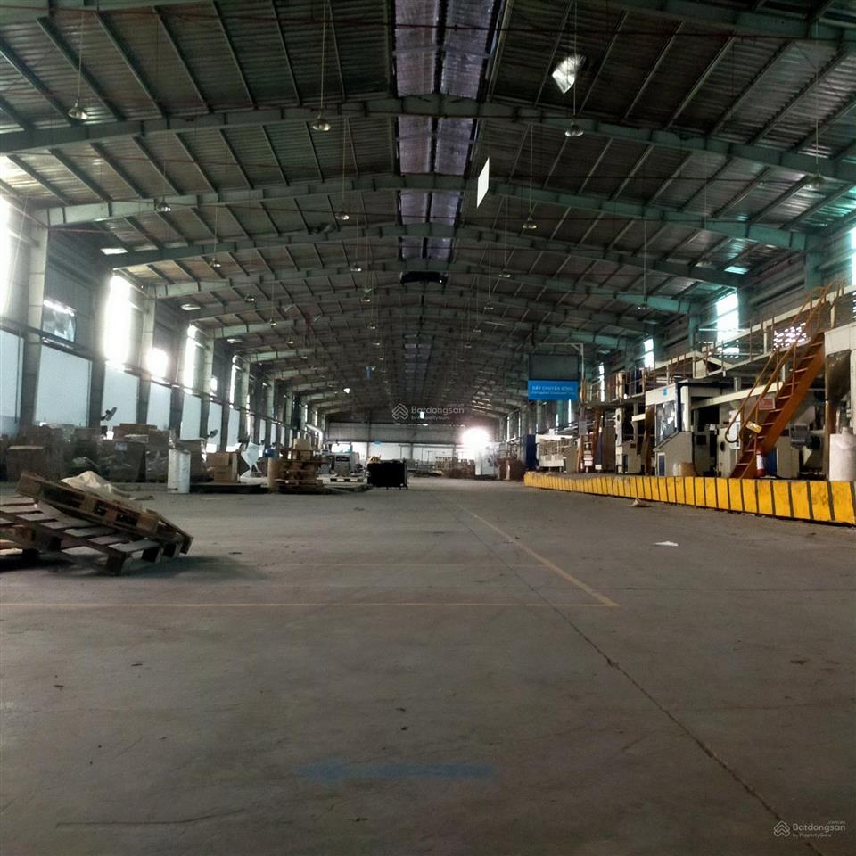 Cho thuê kho xưởng kho 5000m2 + sân 3000m2  có pccc tự động  cont40 vào