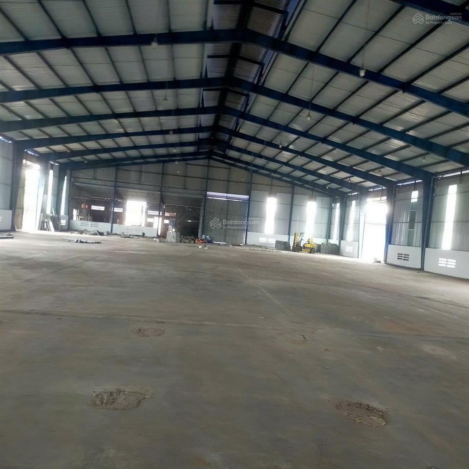 Tổng dt 5.000m2 (kho 2.300m2)  đường cont 40ft  có pccc