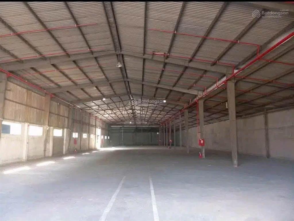 Cho thuê kho xưởng dt 1500m2  70ngh/m2  đường cont 40f  pccc tự động