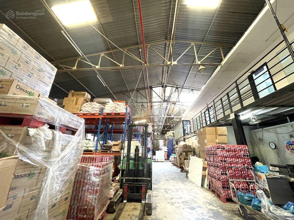 Cho thuê kho xưởng 1700m2  tân phú, container 40f  có hệ thống pccc