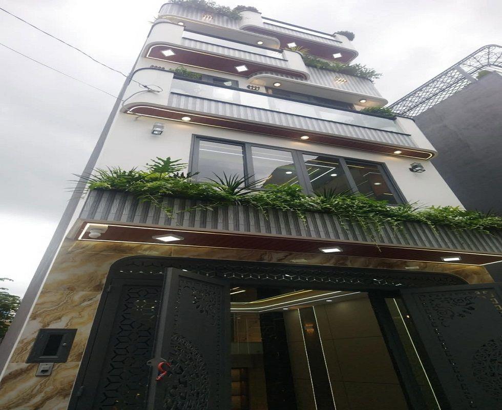 Bán nhà HXH Tân Thới Nhất 05, Đông Hưng Thuận, TP HCM, 54m2, 5 tầng, chủ tặng nội thất