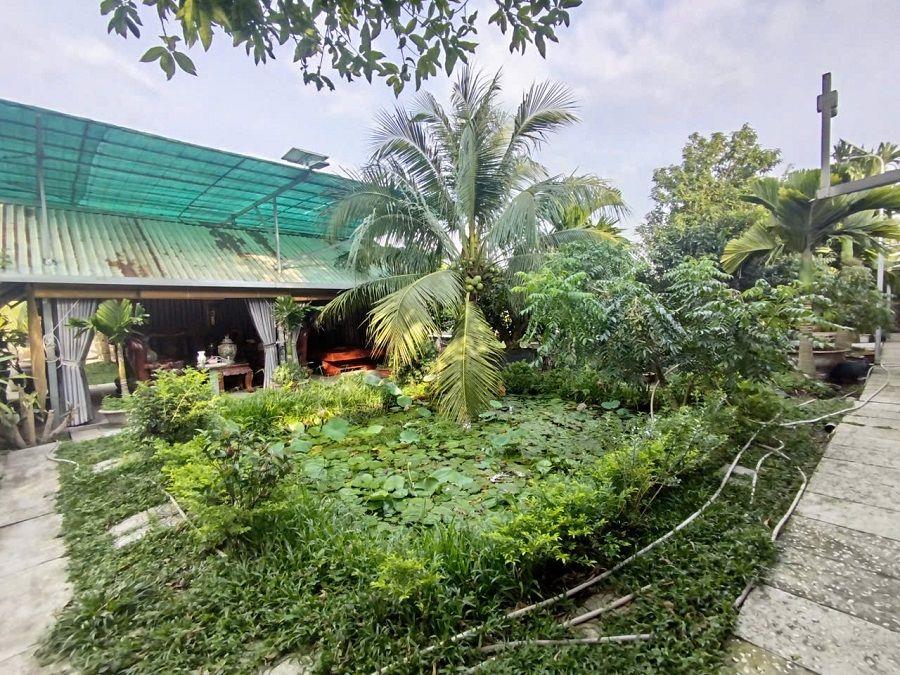 Bán nhà 3 mặt tiền hẻm 5m, Ful thổ Phạm Văn Sáng, Vĩnh Lộc A, Bình Chánh, 1030m2, giá rẻ.