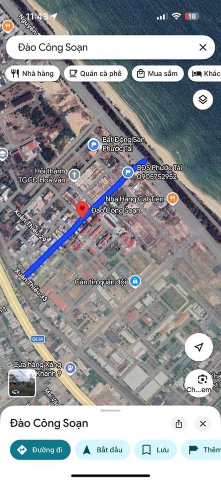 bán nhà mặt tiền Đào Công Soạn cách biển 200m. quận Liên Chiểu