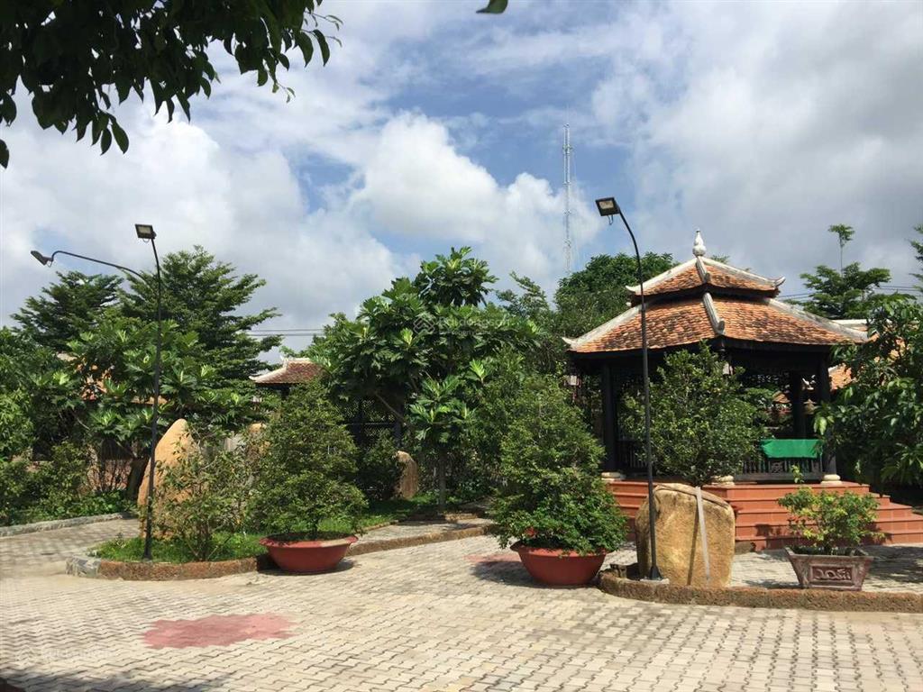 Nhà vườn nhơn trạch sổ hồng có thổ, tổng dt 11,800m2 mặt tiền trục đường lớn