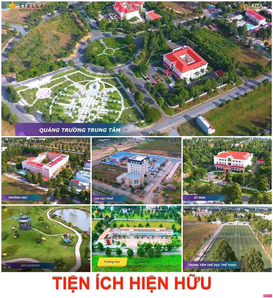 Bán đất nền dự án tại stella mega city, 1,9 tỷ, 102,25m2