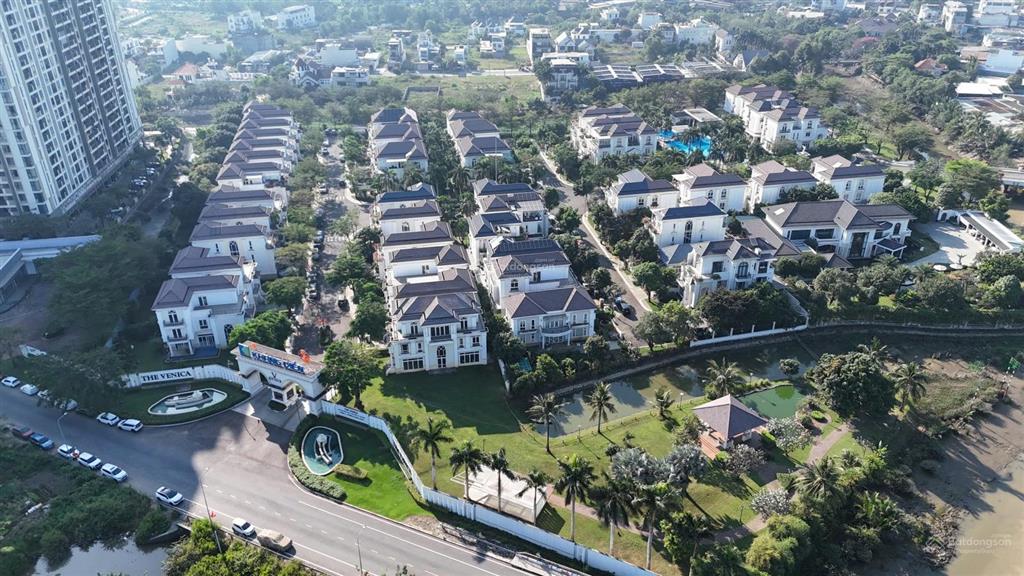 Biệt thự góc 3 mặt thoáng the venica chỉ 54 căn trong toàn dự án