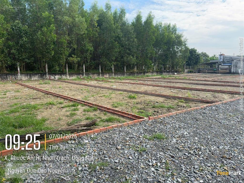 Chỉ 1.2tỷ có ngay lô đất 124m2 full thổ cư , đường xe hơi .