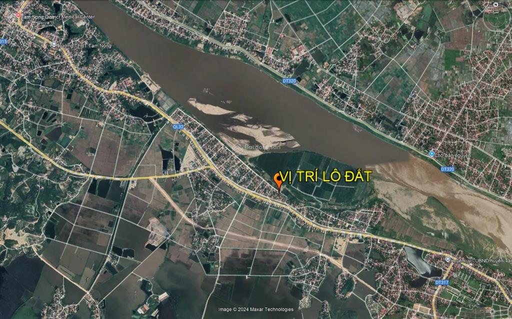 Bán đất khu 10, hương nộn, tam nông, phú thọ