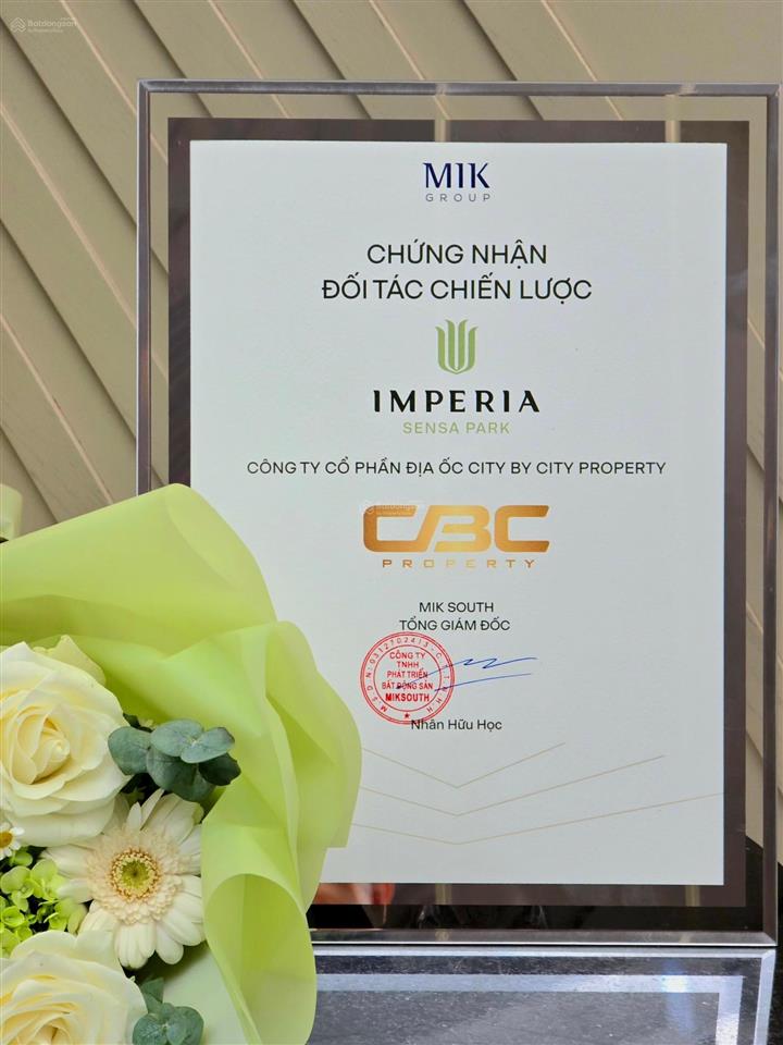 Chính thức nhận booking rổ hàng căn hộ cao cấp imperia sensa park, giá chỉ từ 6 tỷ căn 2pn 70m2