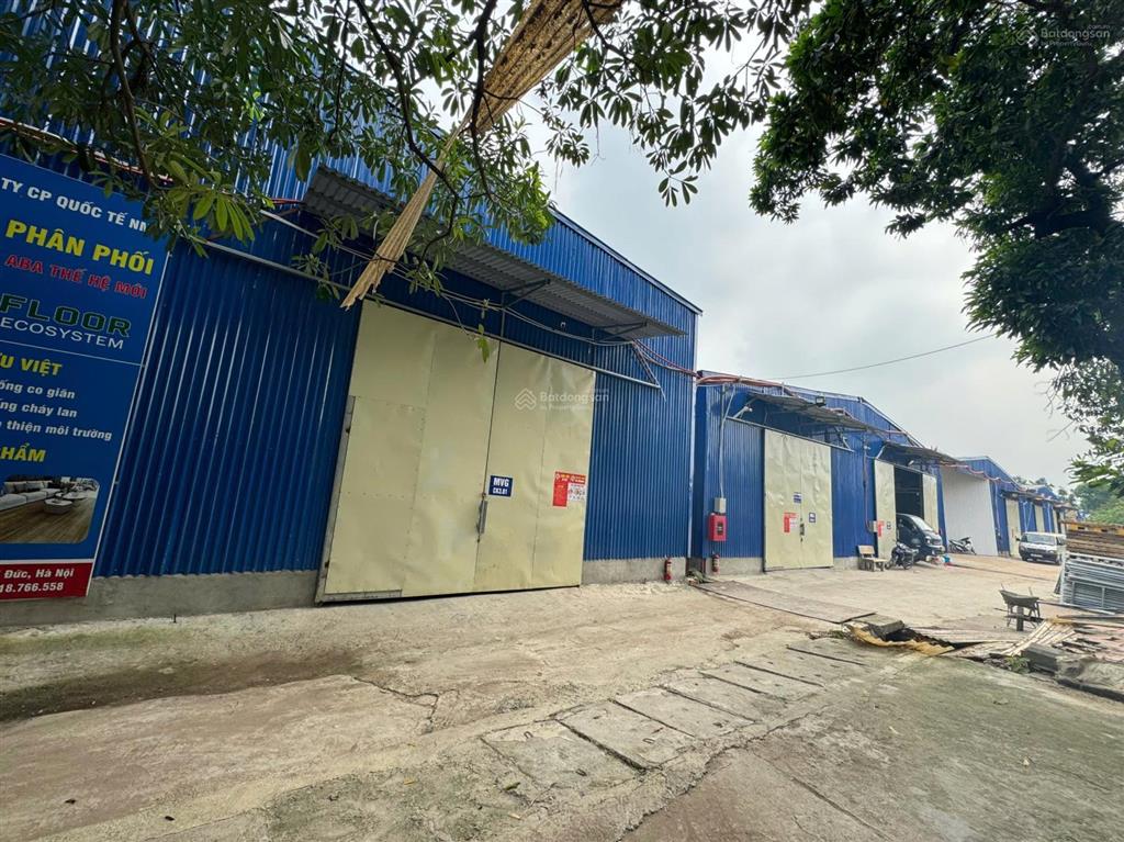 Cho thuê kho xưởng 1000m2 an khánh hoài đức gần km14 đại lộ thăng long | xe tải vào kho