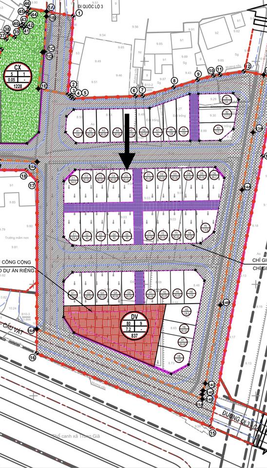 Bán đất đấu giá xã trung giã huyện sóc sơn cũ giá rẻ ngay đường quốc lộ 3
