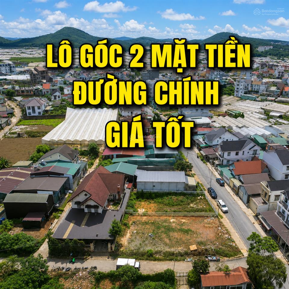 Lô đất 2 mặt tiền đường chính | cách hồ 3km | giá tốt khu vực!