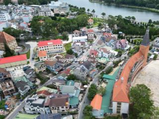 Villa 2 mặt tiền yersin. 376m2. cách hồ xuân hương 400m. 37 tỷ hạ còn 29,5 tỷ.