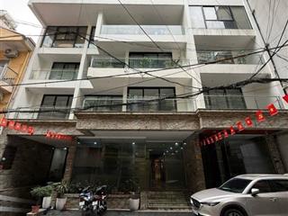 Hàng hiếm quận tây hồ. toà nhà 8 tầng(có hầm) lạc long quân. 290m2mt16m.ôtô tránh, dòng tiền cao.
