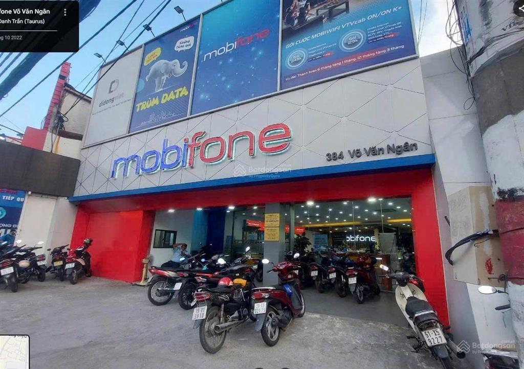 Mặt tiền 384 võ văn ngân, tp. thủ đức. khu vực đông đúc sầm uất, ngang 12m, dtsd 1900m²