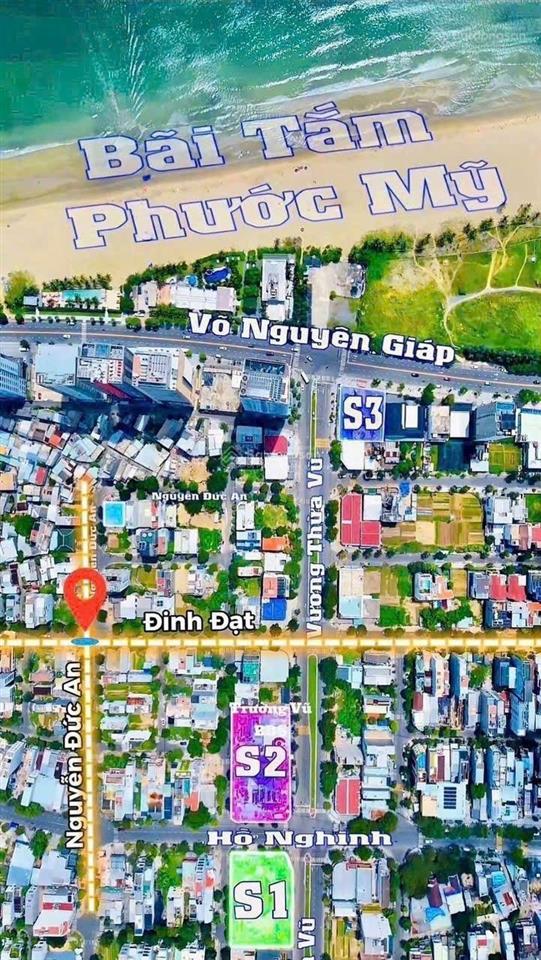 Đất đinh đạt 91m2 đường 7m5 sát biển mỹ khê đẹp rẻ