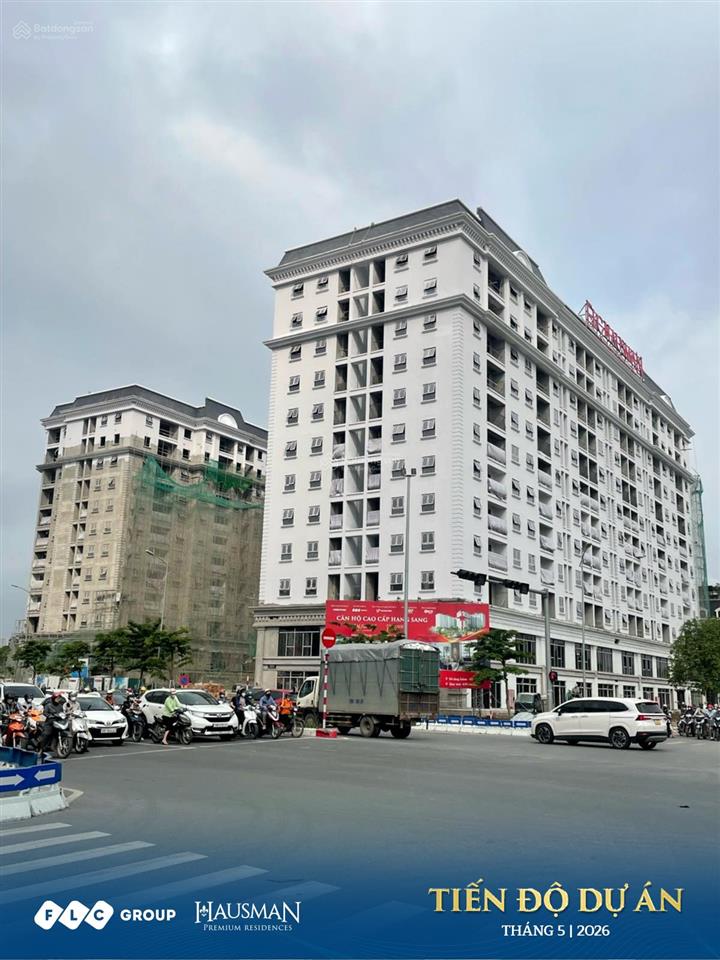 Chuyển nhượng căn hộ flc hausman premium residences căn2 ngủ, 2 wc, diện tích 63,4m²