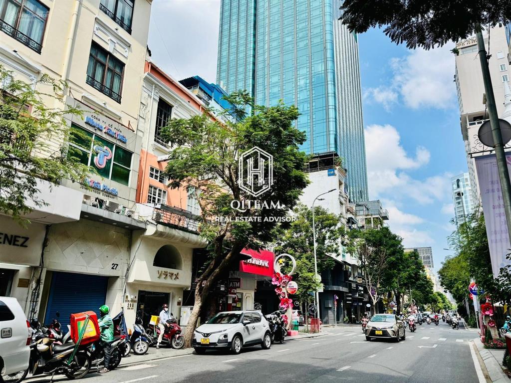 Siêu phẩm mặt tiền 23 đồng khởi quận 1  4.5 x 38m, nở hậu 13m, lửng + lầu giá 260tr/tl