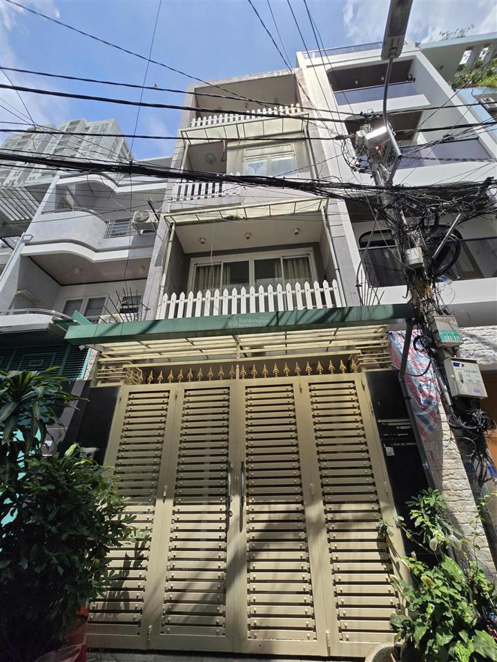 Bán nhà 2 mặt tiền trước sau khu cư xá đồng tiến (đường thành thái)  4 x 20m, trệt 3 lầu, quận 10