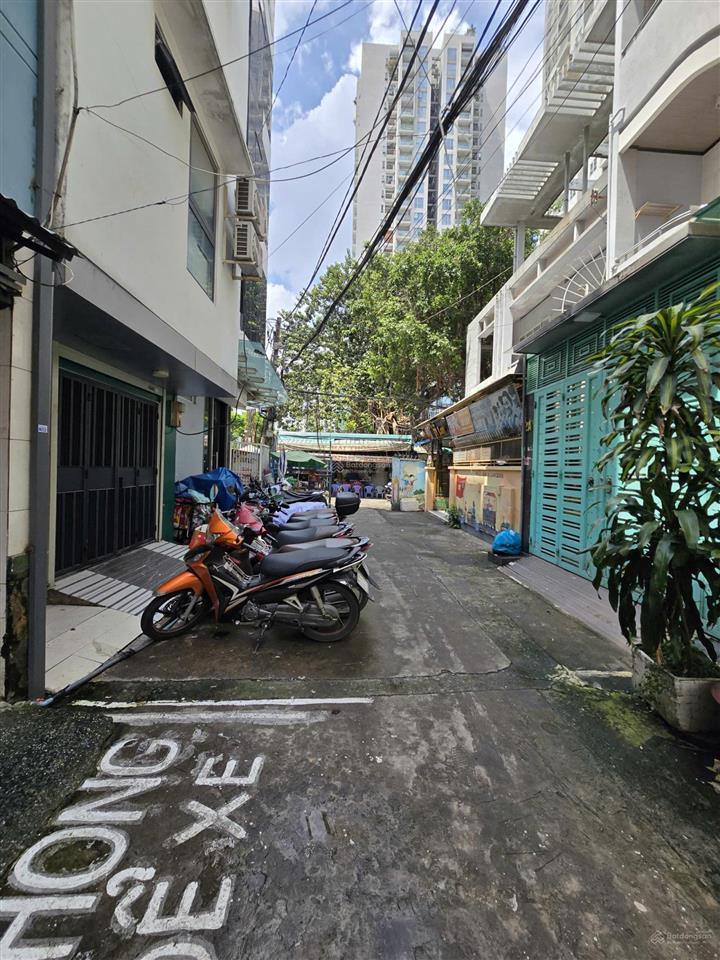Bán nhà 2 mặt tiền trước sau khu cư xá đồng tiến (đường thành thái)  4 x 20m, trệt 3 lầu, quận 10