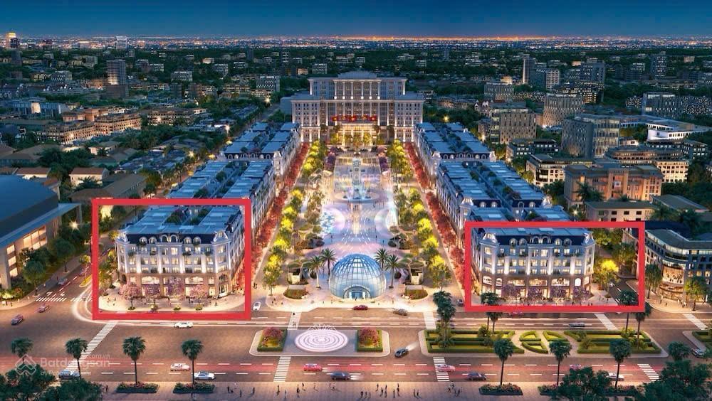 Bán nhanh căn shophouse central square mặt hùng vương, ngay quảng trường võ nguyên giáp
