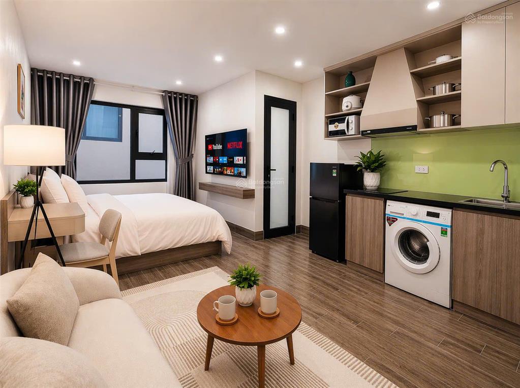 Modern studio mỹ đình full đồ cao cấp, smart tv, bếp riêng chỉ từ 8tr/tháng