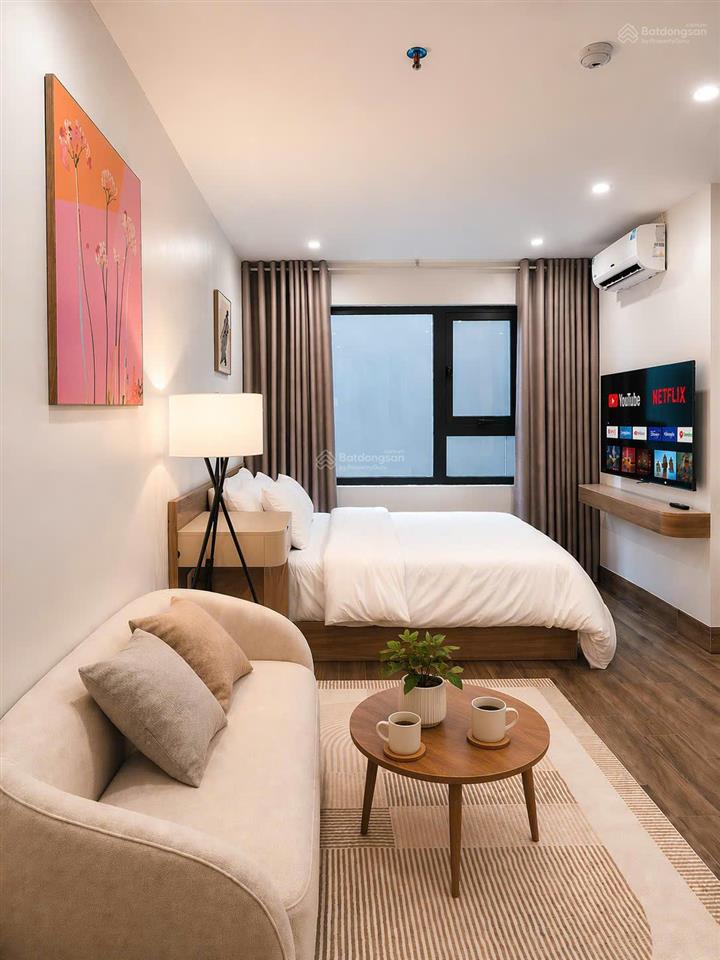 Modern studio mỹ đình full đồ cao cấp, smart tv, bếp riêng chỉ từ 8tr/tháng