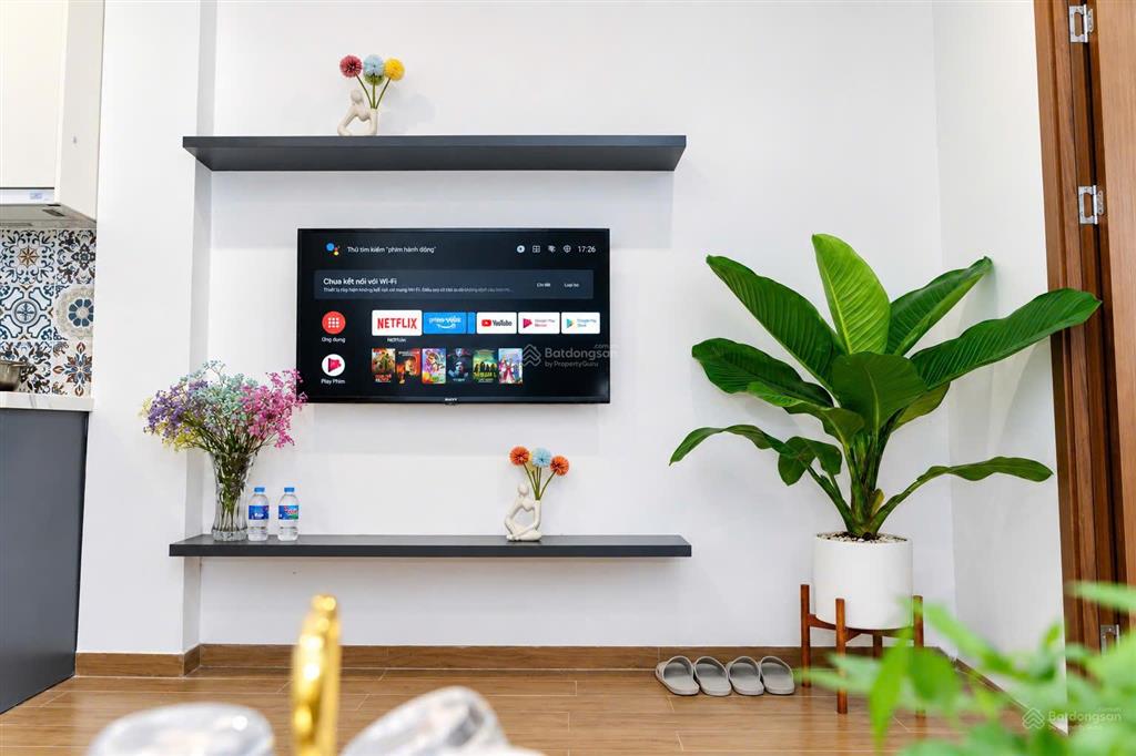 Cho thuê studio 33m2 full đồ, ban công thoáng phố đào tấn  ba đình
