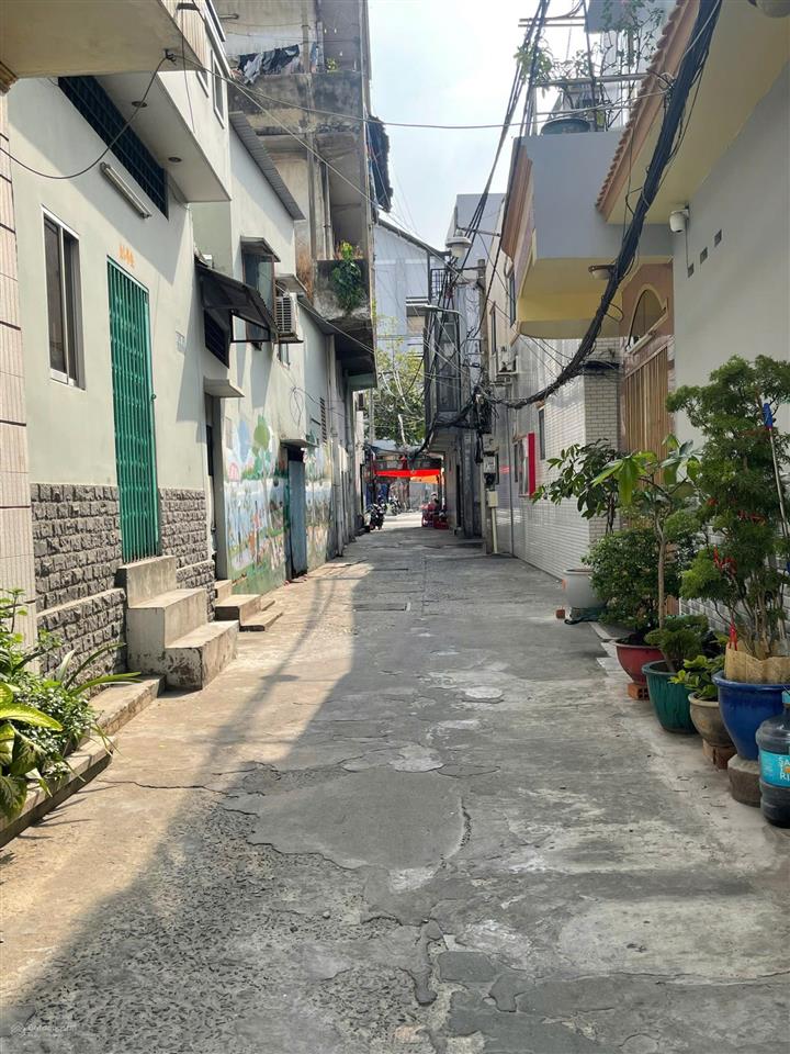 5.1 x 34m (120m2 đất công nhận) bán nhà hxt 6m nguyễn chế nghĩa, p13, q8. trệt 2 lầu