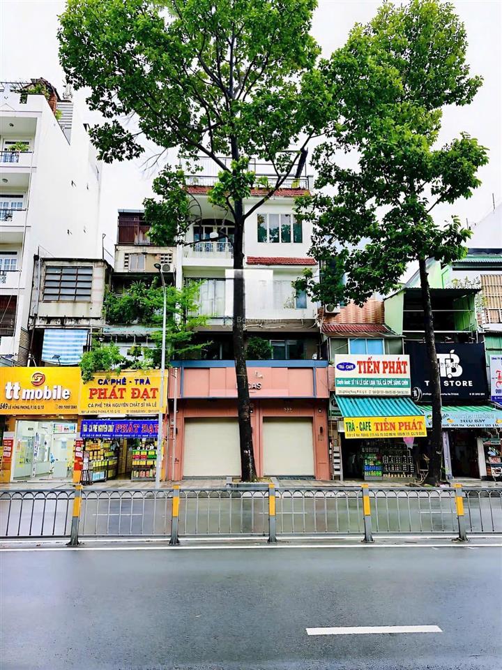 Cho thuê mặt tiền lê hồng phong 4 tầng 8x15m
