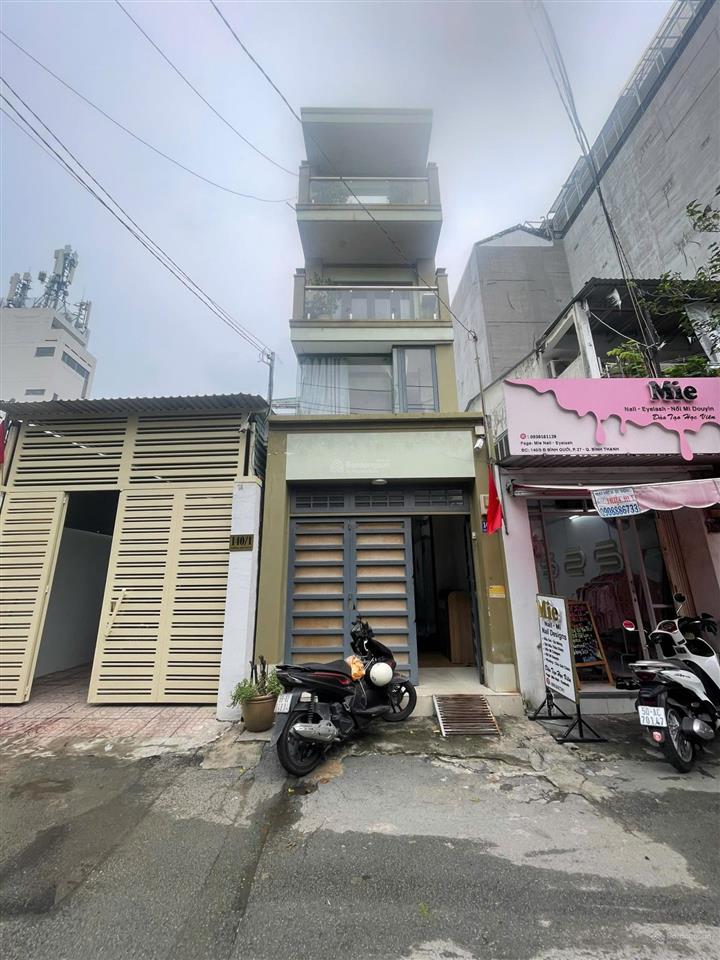 Chính chủ bán nhà 4 tầng đường 8 mét bình quới đối diện cc thanh đa