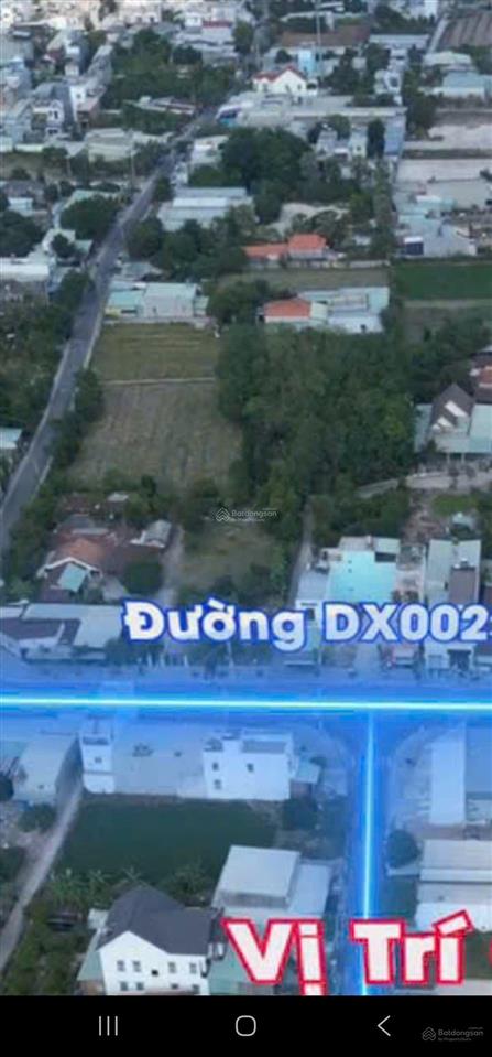 Siêu đẹp 2 mặt tiền 10x44m thổ cư 100m mặt tiền kinh doanh đx007 ngay ngã ba đx002 trường chợ xíu